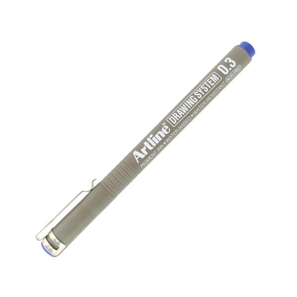 Bút Vẽ Kỹ Thuật 0.3 mm - Artline EK-233-BL - Màu Xanh Dương