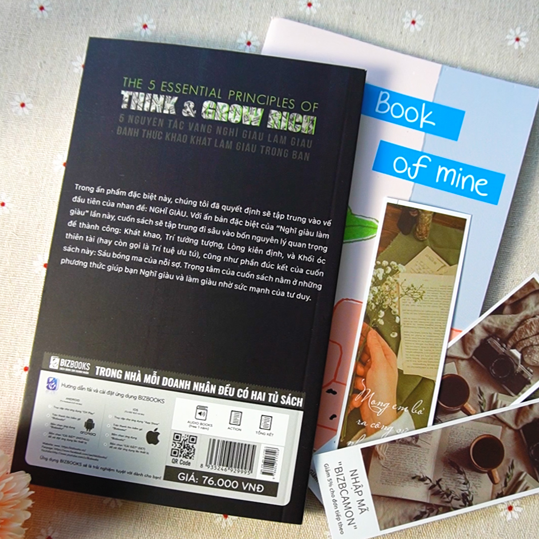 5 nguyên tắc vàng nghĩ giàu làm giàu - Đánh thức khao khát làm giàu trong bạn_ think grow rich _ sách_ Sách hay mỗi ngày