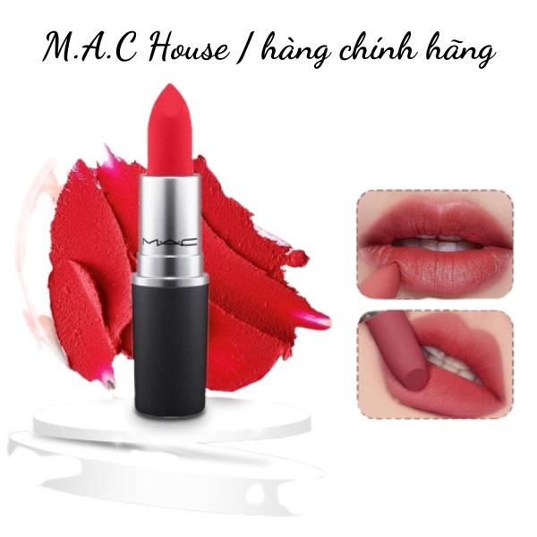 Son MAC Powder Kiss, lên màu chuẩn, thỏi son cực lì và độ bám màu tốt