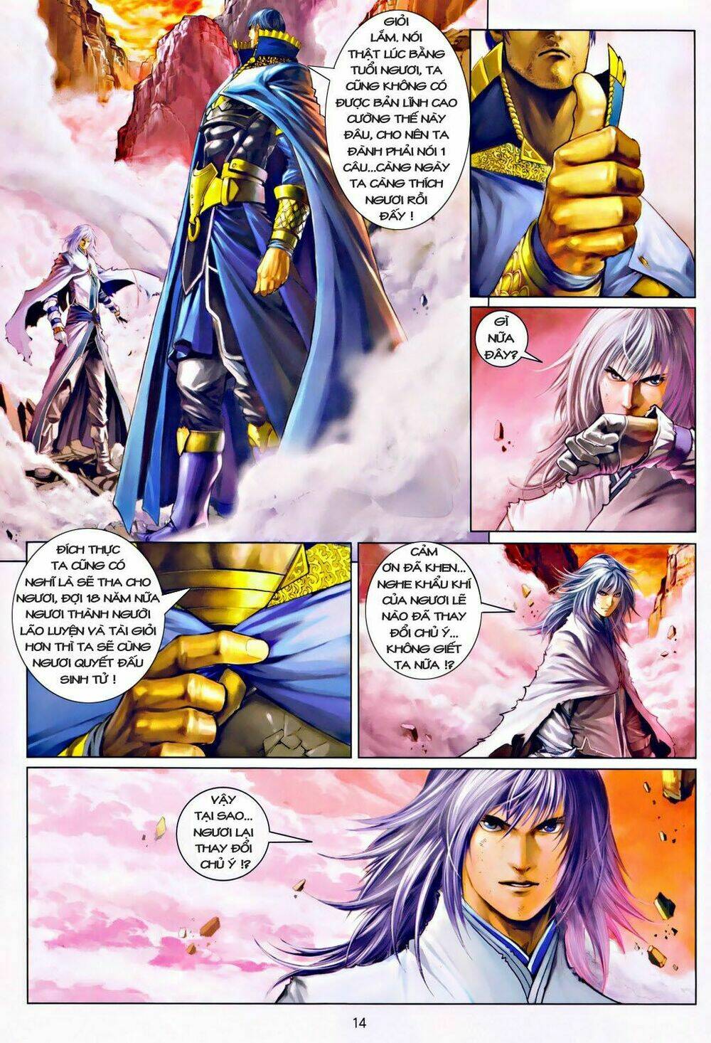 ôn thuỵ an quần hiệp truyện chapter 34 14