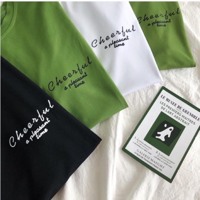 Áo thun tay lỡ form rộng