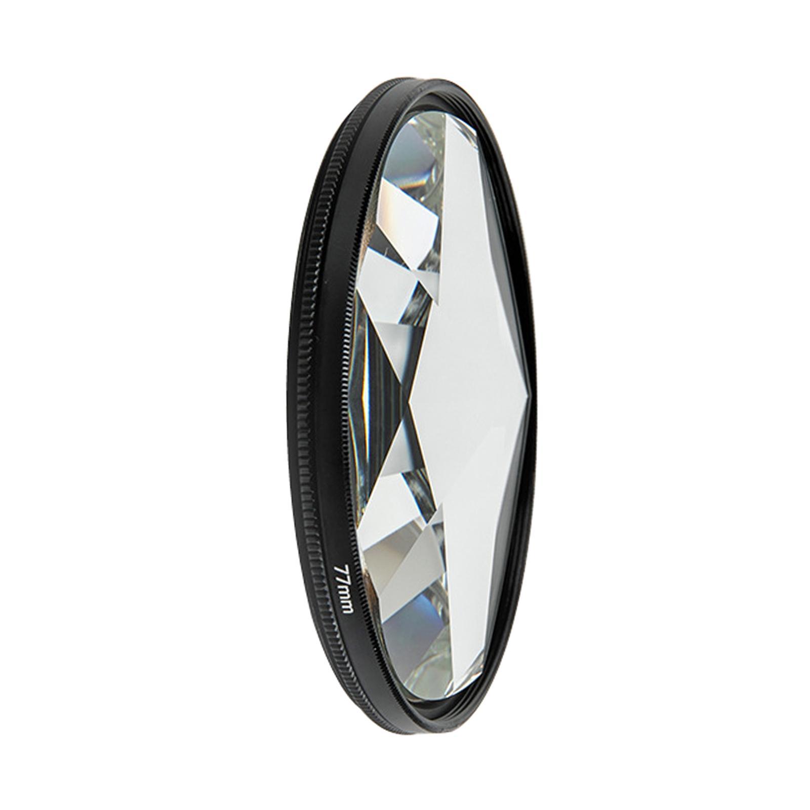 77mm Camera Kaleidoscope  Filter foreground Lens SLR accessory filter