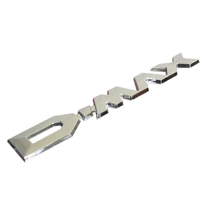 Tem Logo Chữ Nổi Dmax Gắn Trang Trí Đuôi Xe Bán Tải Isuzu D-Max