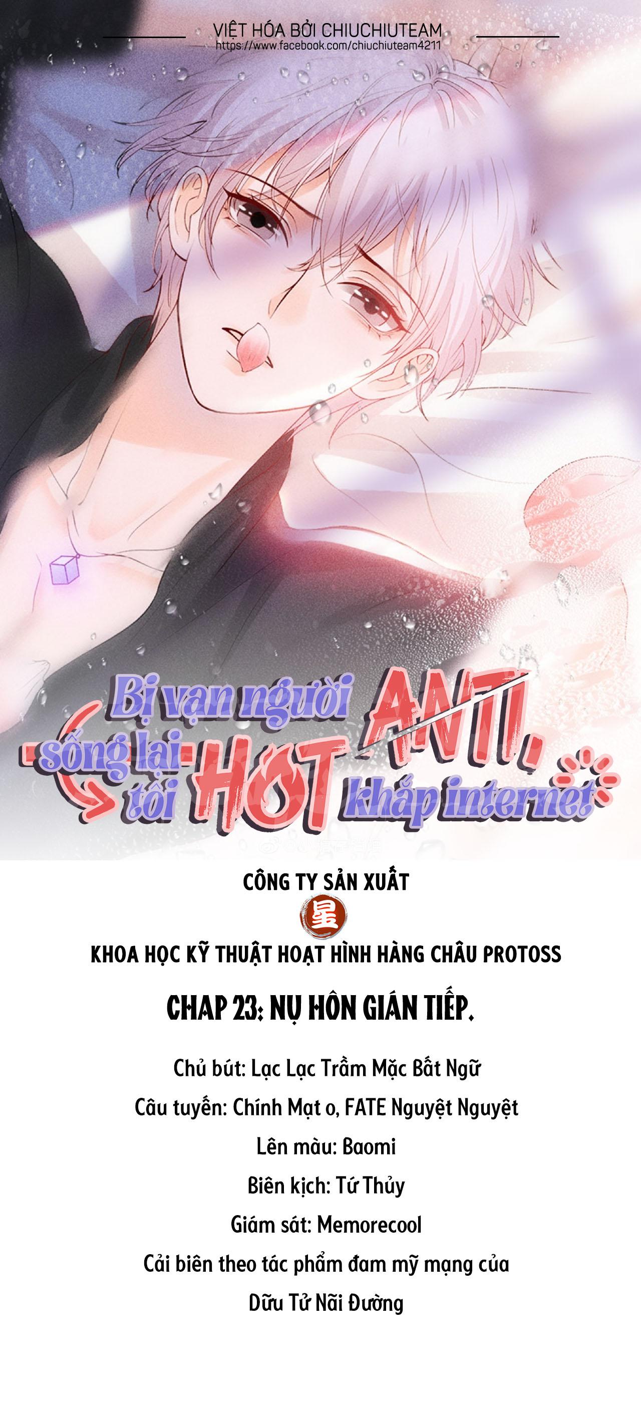 Bị Vạn Người Anti, Sống Lại Tôi Hot Khắp Internet chapter 23