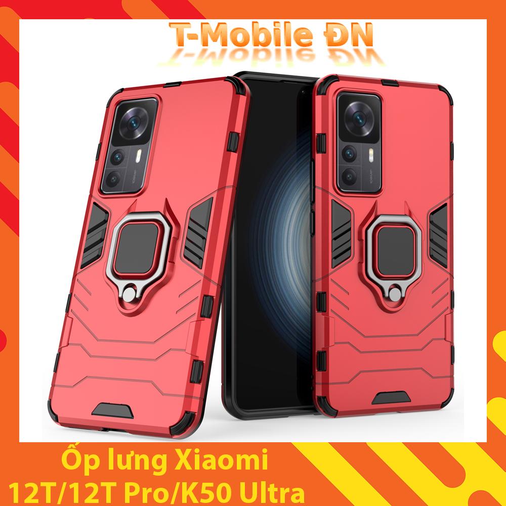 Ốp lưng cho Xiaomi Redmi K50 Ultra 12T Pro iRON MAN IRING Nhựa PC cứng viền dẻo chống sốc