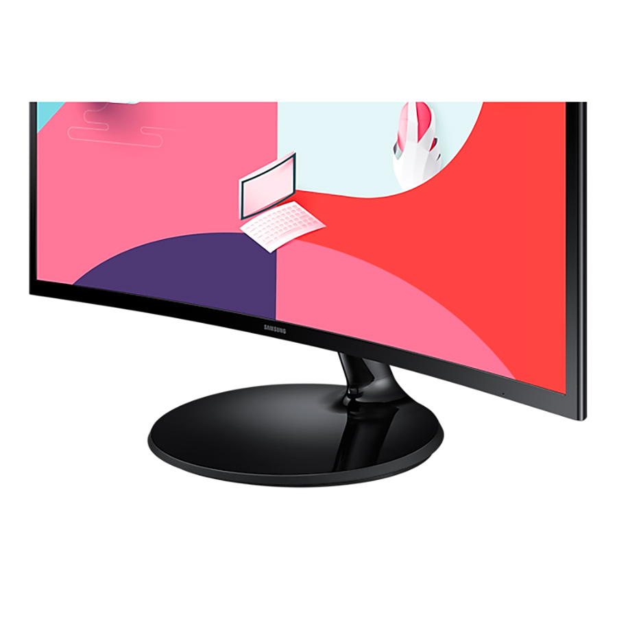 Màn hình cong Samsung LS24C360EAEXXV 24 inch fullHD VA 75Hz - Hàng Chính Hãng