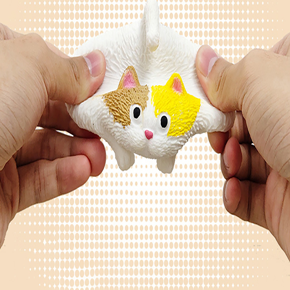 Đồ Chơi Xả Stress Căng Thẳng Bóp Bóp Tay Silicon Hình Dạng Con Mèo Cute Dễ Thương Đáng Yêu Squishy Có Hộp Giá Rẻ Nhất