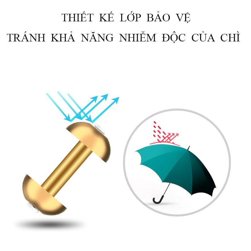 Chì lá lõi kép chống nổ chuyên câu đài câu đơn Cao Cấp PK-52 (Set 3 viên)