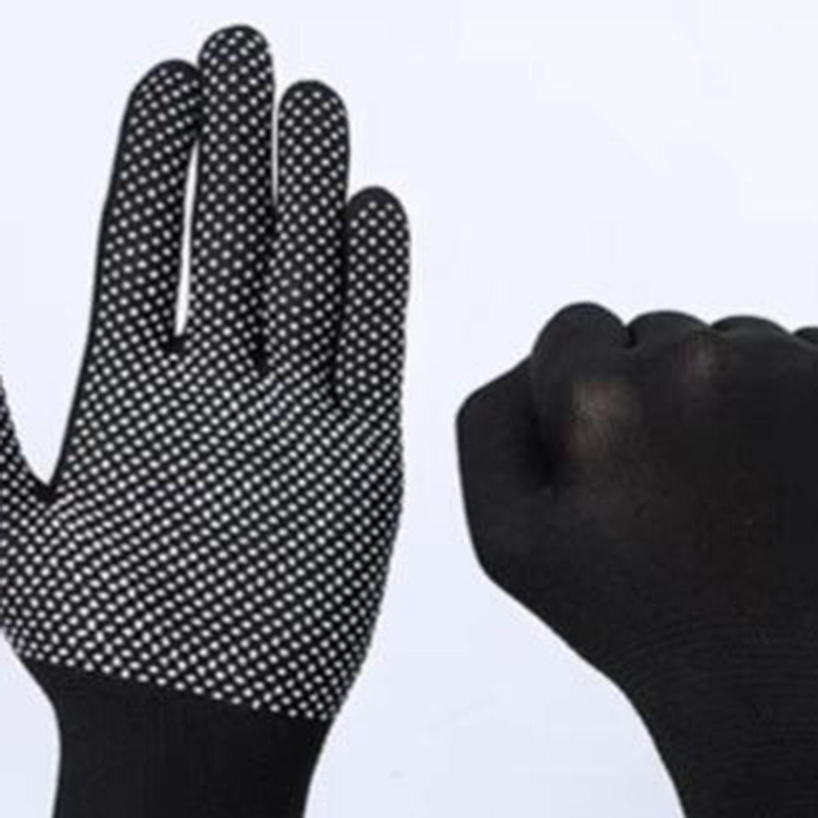 Work Gloves, Full Finger Camping Gloves, Gardening Gloves, Durable Nylon Rock Climbing Gloves Anti Slip for Industrial Factory General Purpose