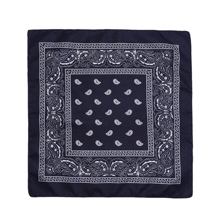 Khăn bandana tặng Móc Chain khuyên tròn cá tính (theo lựa chọn) (54x54cm)