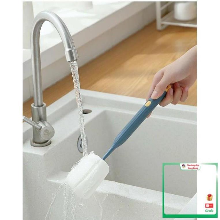 Cây Cọ Rửa Bình Sữa, Ly Cốc Nhựa Cao Cấp Mút Xốp Mềm Mại - MTDDT
