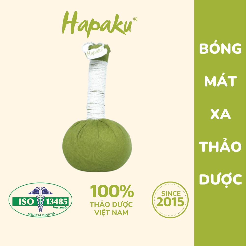 Cặp bóng massge toàn thân thảo dược Hapaku