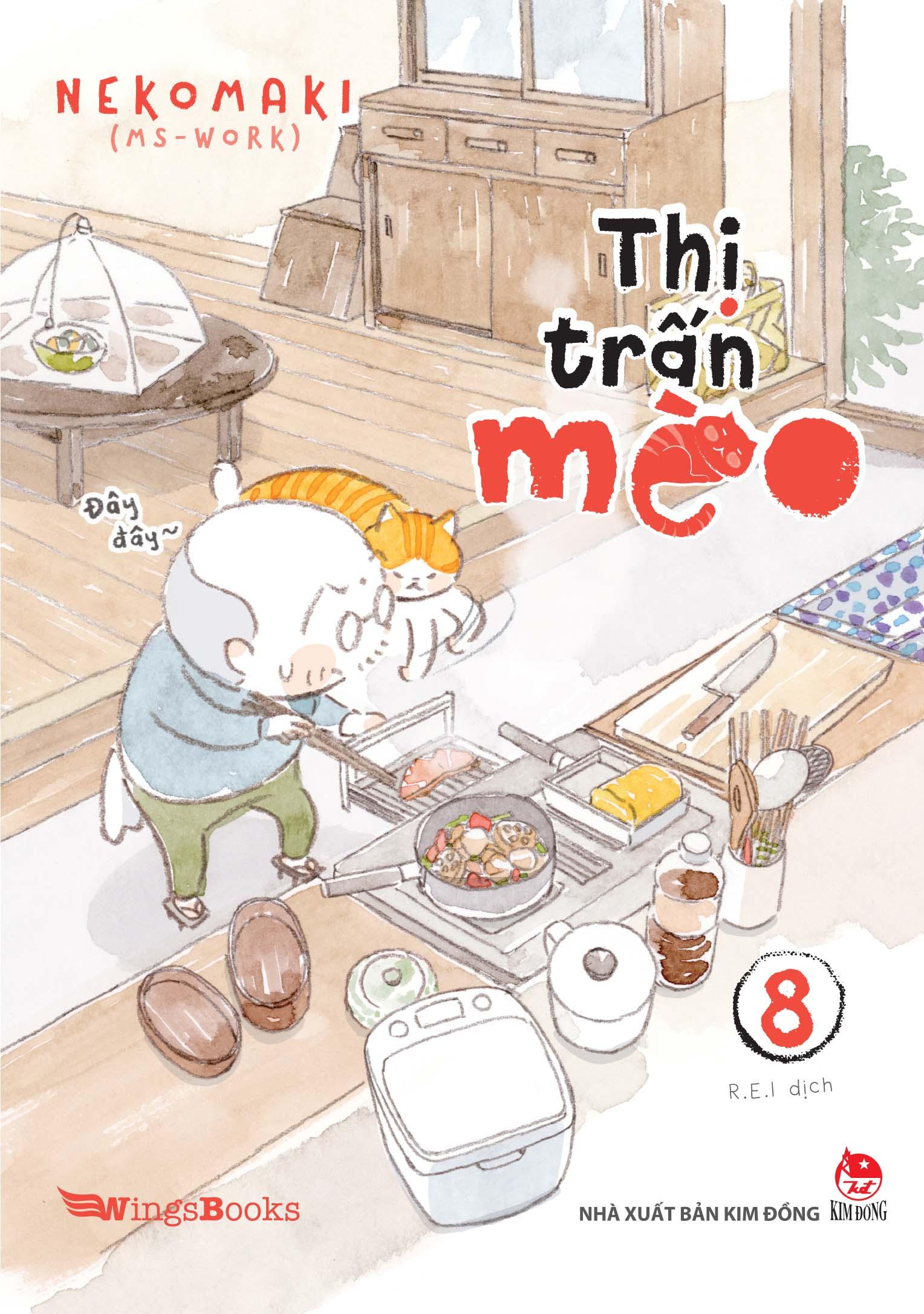 Thị Trấn Mèo - Tập 8 - Tặng Kèm Postcard