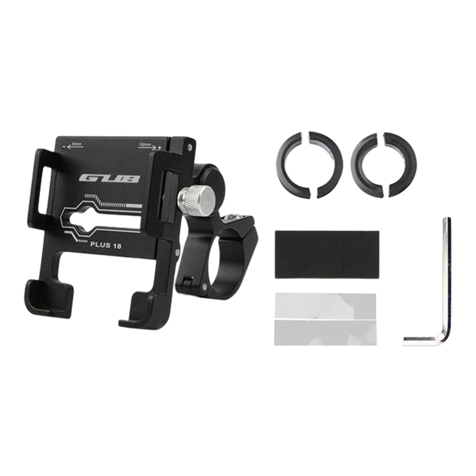 Bike Phone Mount Detachable Aluminum Alloy for Cycling Accessories Stroller