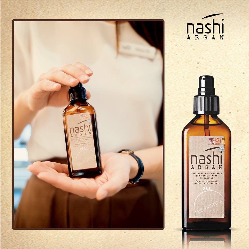 [+Tặng mũ trùm] TINH DẦU DƯỠNG TÓC NASHI ARGAN OIL 100ML