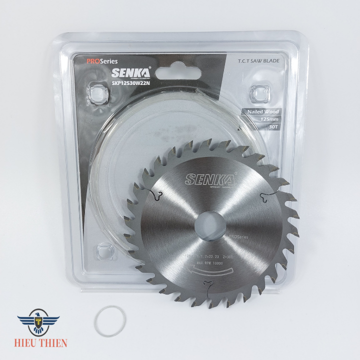 Lưỡi cắt gỗ hợp kim 125mm 30 răng SENKA