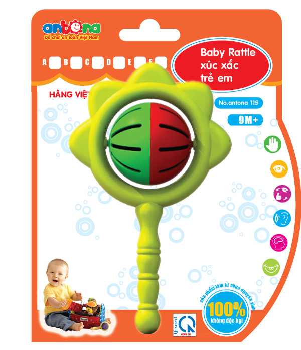 Combo Đồ Chơi Bóp Chíp Xúc Xắc 7 Món BENRIKIDS-7MON (Ngẫu Nhiên)