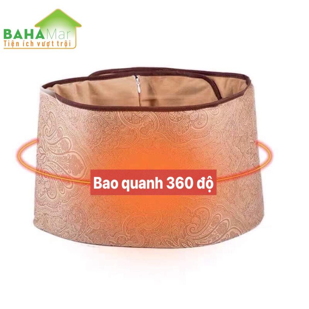 ĐAI ĐEO LƯNG BỤNG NGẢI CỨU "BAHAMAR" rất tốt cho ai hay bị lạnh bụng, đau thắt lưng, chướng bụng đầy hơi...