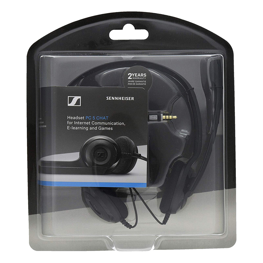 Tai Nghe Có Dây Chụp Tai On-ear SENNHEISER PC 5 Chat - Hàng Chính Hãng