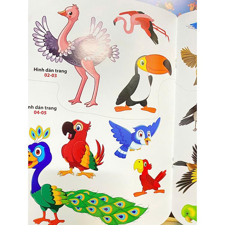 Sách Sticker -Thế giới động vật