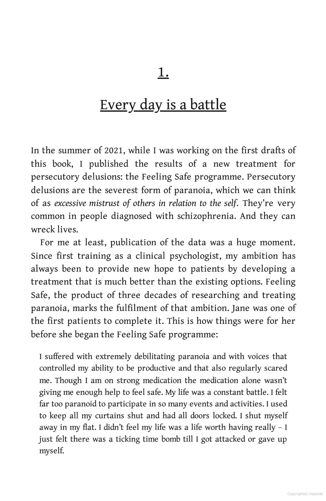 Sách ngoại văn: Paranoia - A Journey Into Extreme Mistrust And Anxiety