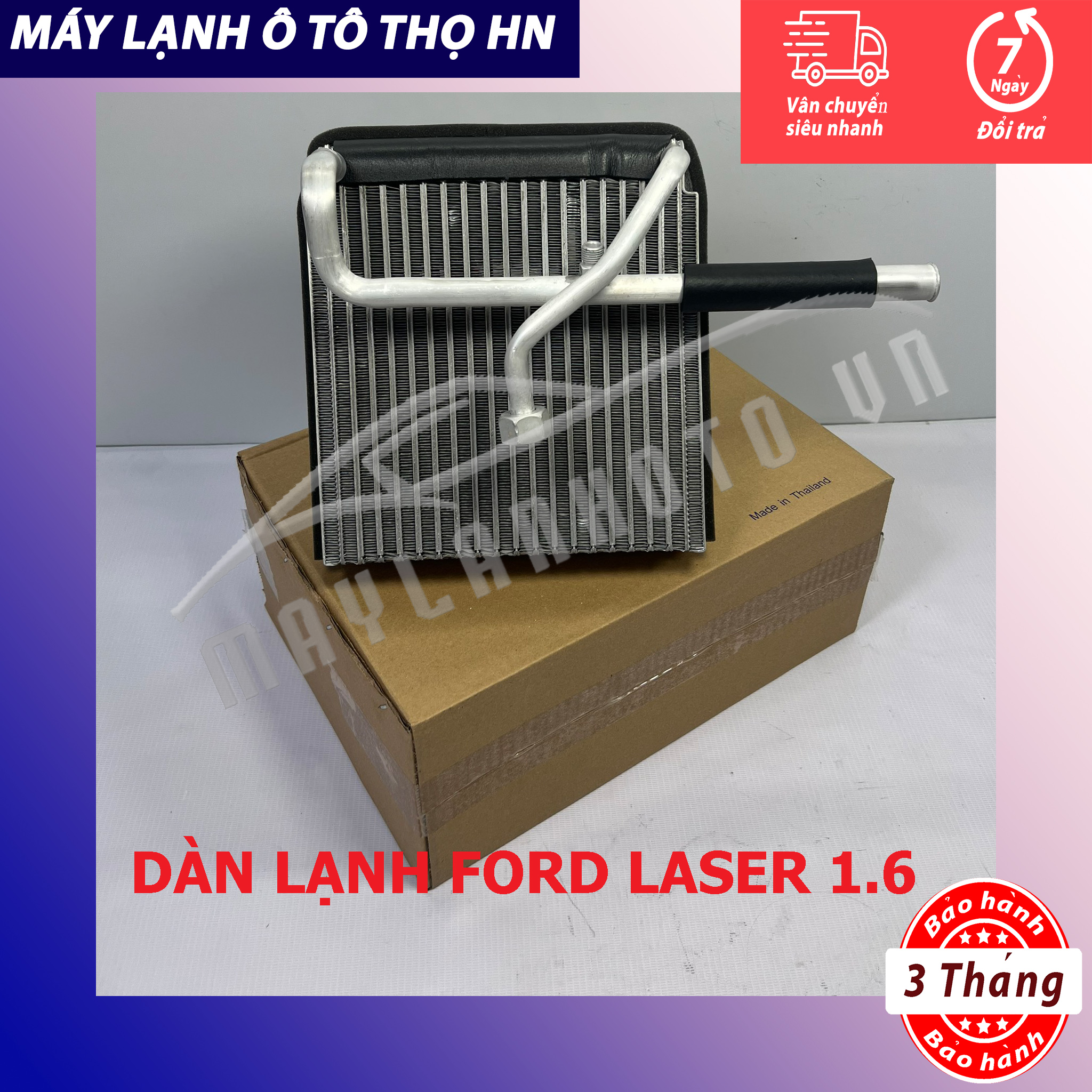 Dàn lạnh Mazda 323 - Ford Laser 1.6 1998 1999 2000 2001 2002 Hàng xịn Thái Lan 98 99 00 01 02
