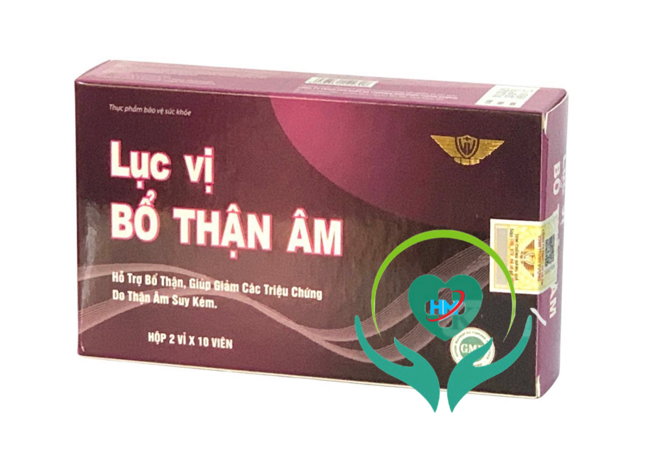 Viên uống Lục vị bổ thận âm Vinh Thịnh Vượng VV, hộp 20v, tư âm bổ thận, tăng cường sinh lý