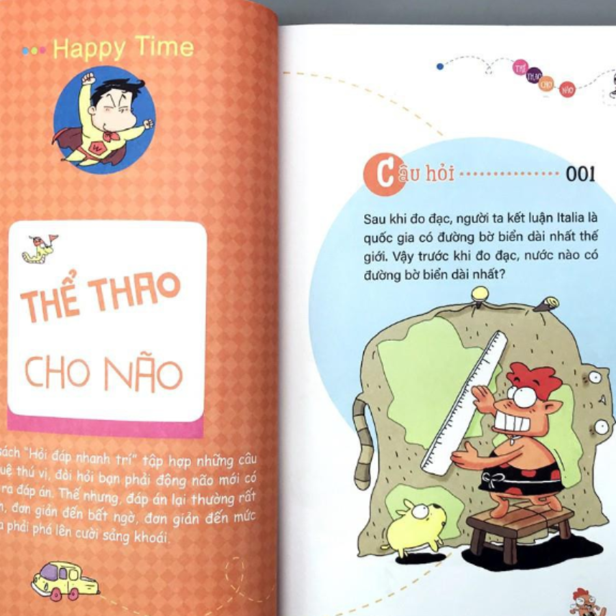 Hỏi Đáp Nhanh Trí - Thể Thao Cho Não