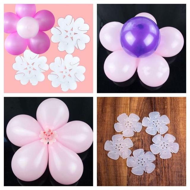 Kẹp nhựa tạo hoa bóng bay