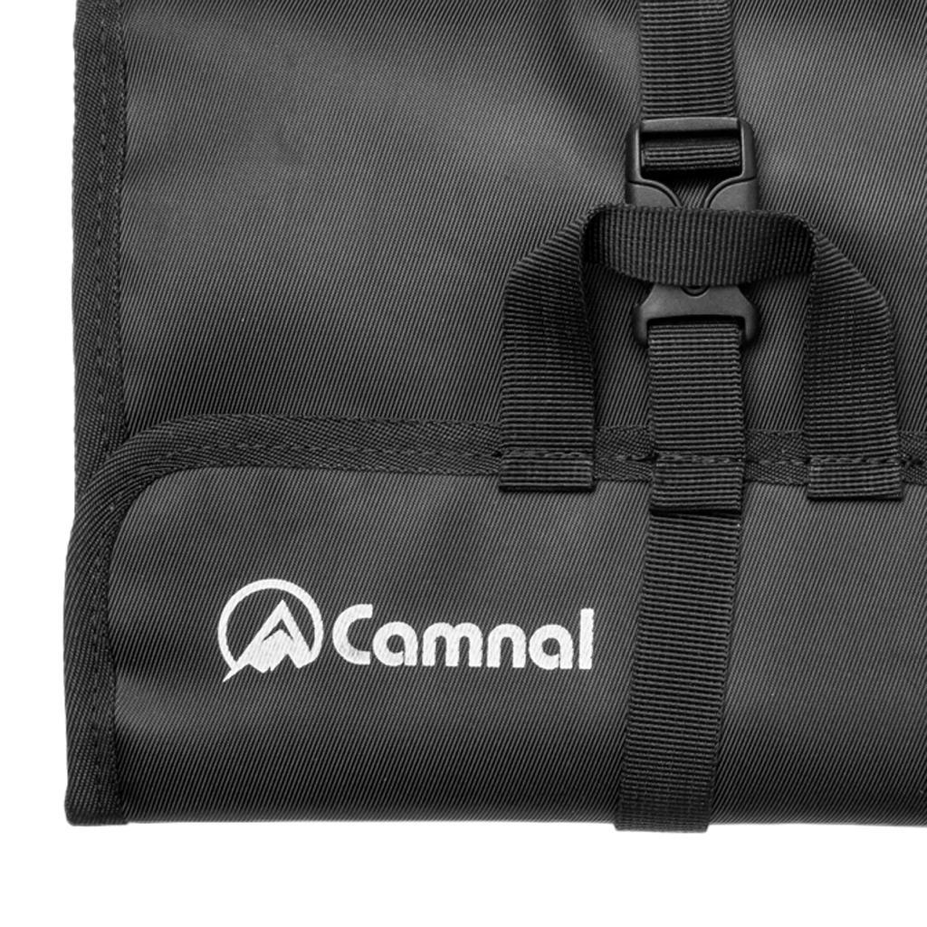 Rock Climbing Carabiner Storage Bag Hardware Buckle Holder Pouch Black