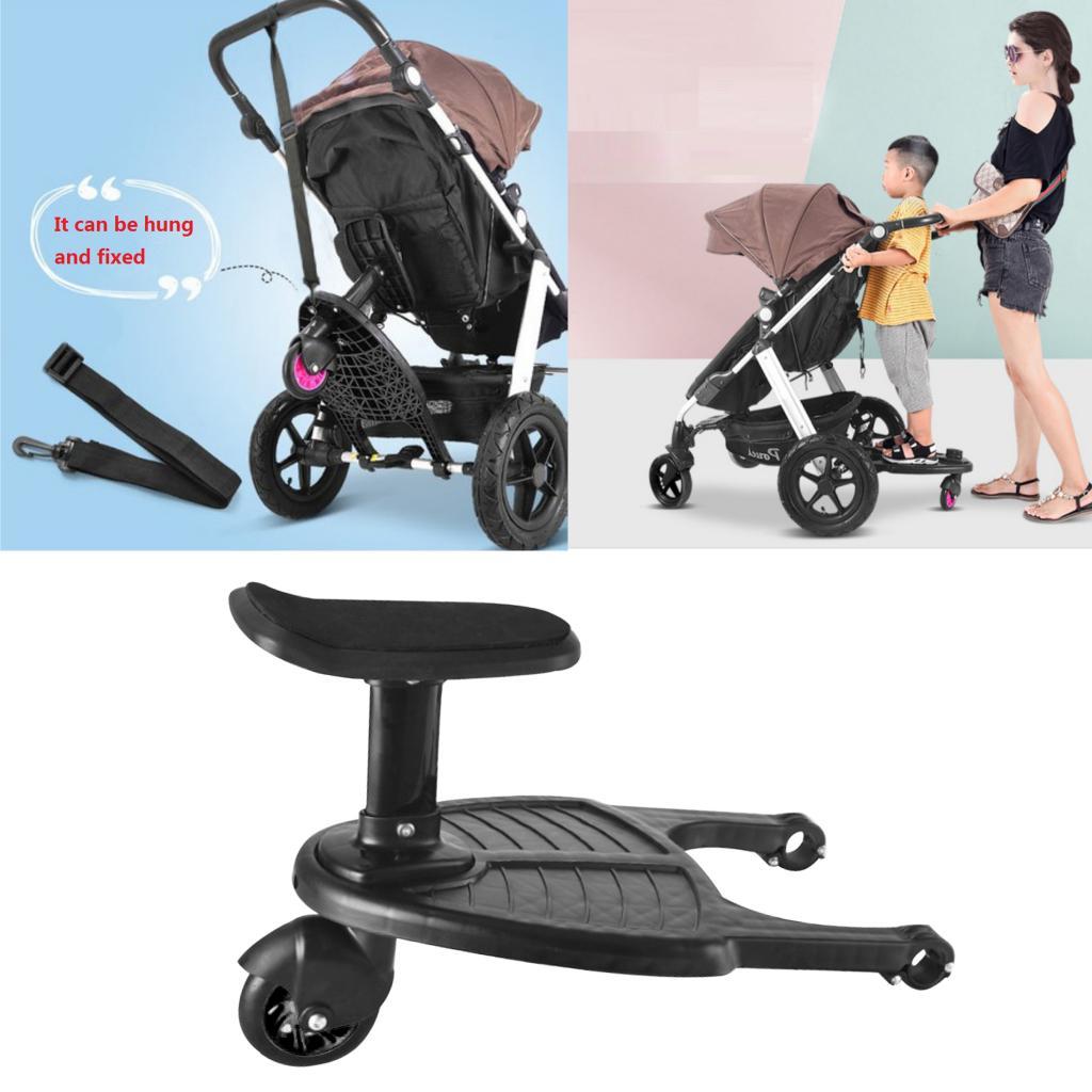 Xe đẩy 2 bánh trẻ em có thể tháo rời gắn vào xe đẩy nôi