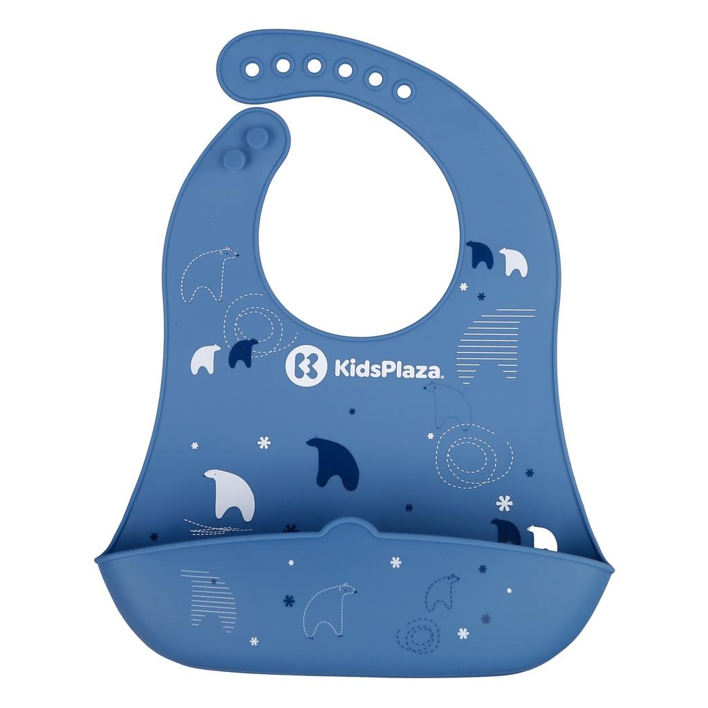 Yếm ăn silicon Kids Plaza BIB023 (Nhiều mẫu