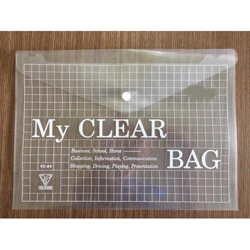 Bìa nút A4 My Clear (xấp/12 cái)