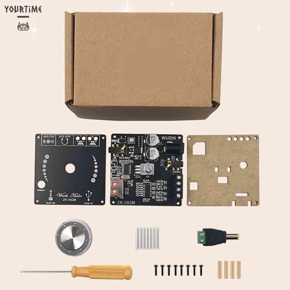 Bảng Mạch Khuếch Đại Âm Thanh ZK-502M Mini Bluetooth 5.0 50WX2