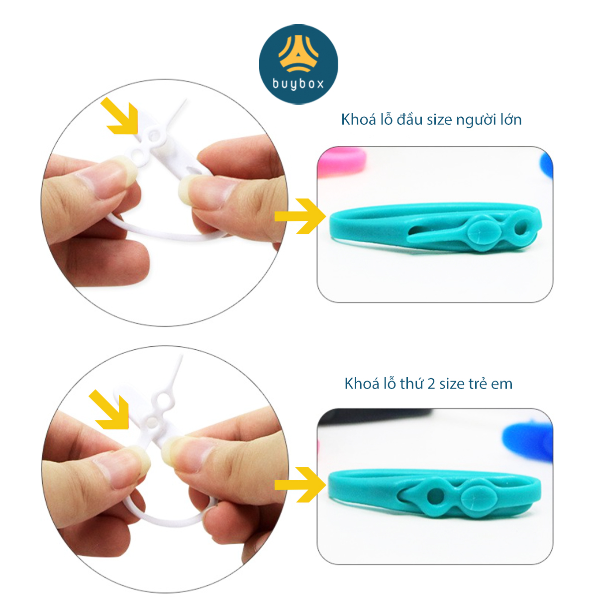 Bộ dây giày Silicone, độ bền cao, tiết kiệm thời gian thắt dây giày, màu sắc đa dạng, thời thượng - Buybox - BBPK351