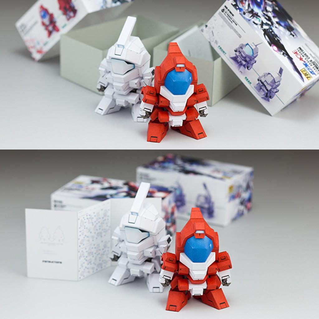 Mô hình giấy Robot SD 5cm Gundam ver 3