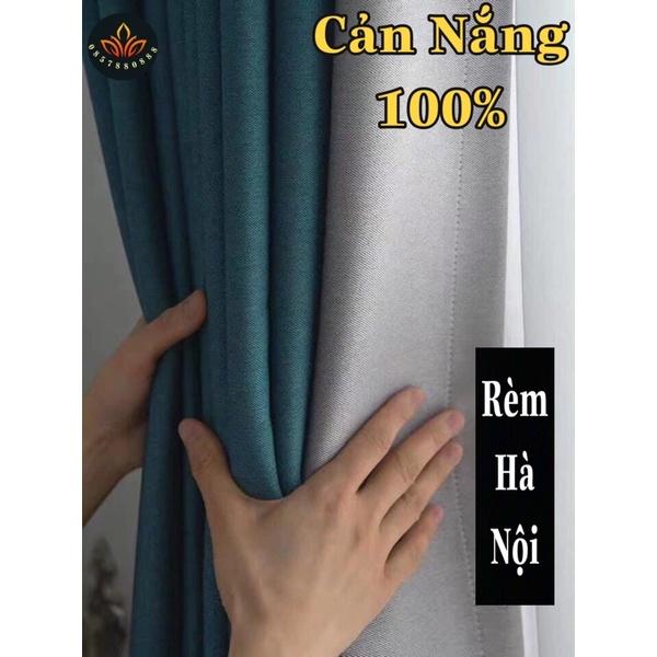 Rèm cửa, Rèm vải thô cao cấp cản nắng 100