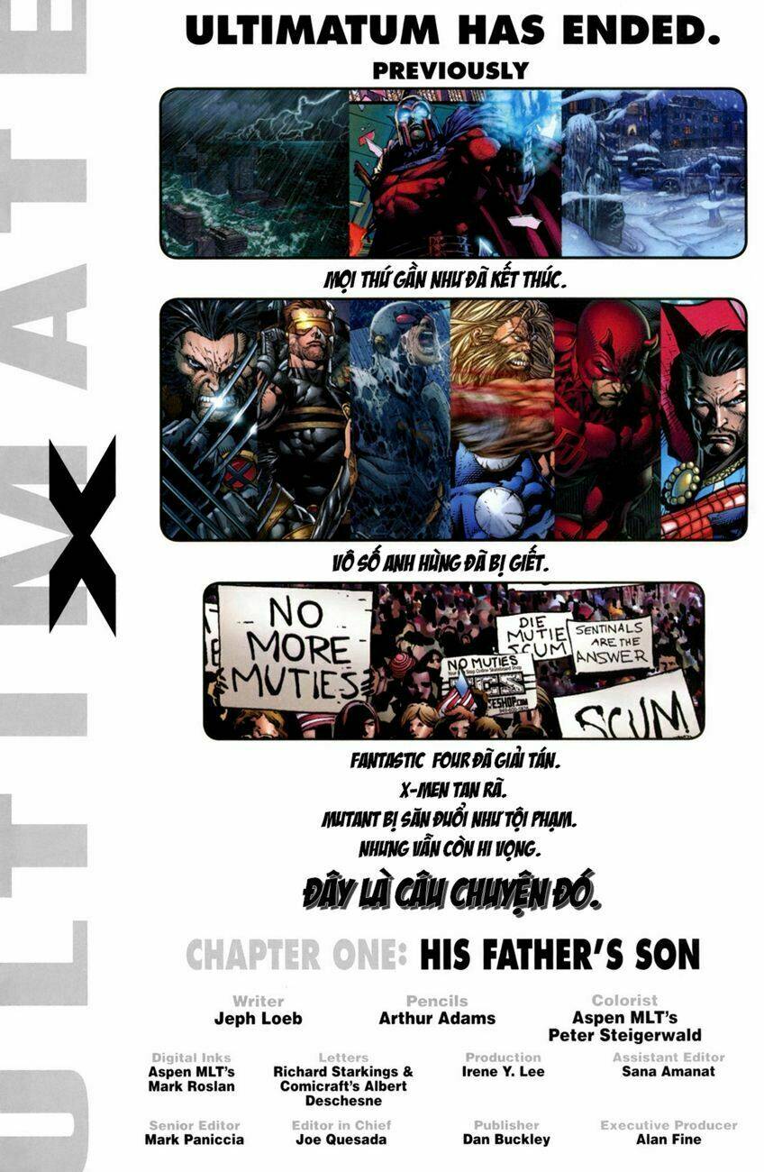 ultimate comics x chapter 1 6