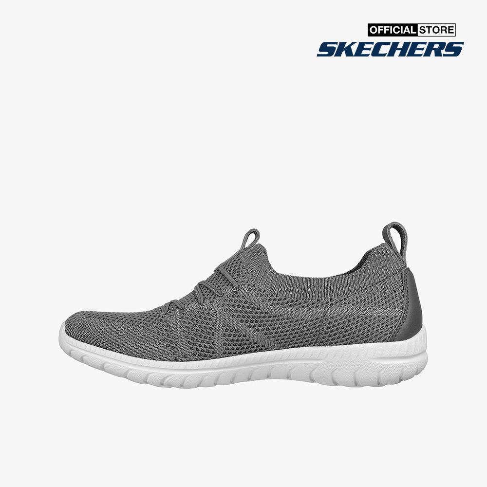 SKECHERS - Giày slip on nữ phối dây thắt Arch Fit Flex 100285