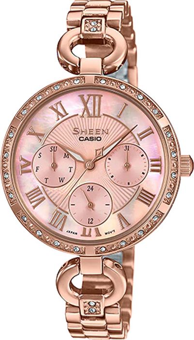 Đồng hồ Casio Nữ Sheen SHE-3067PGL-7BUDF