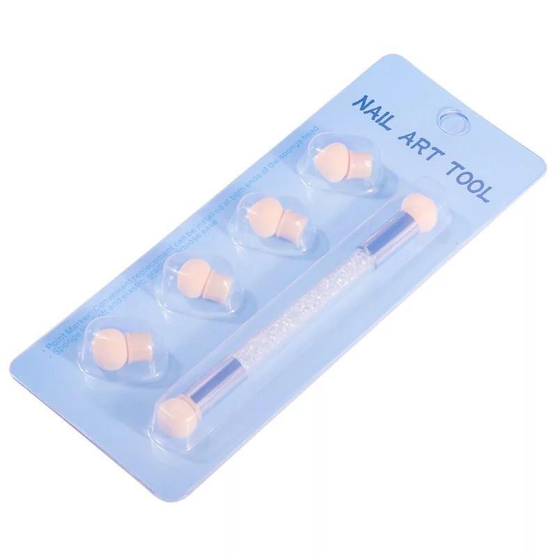 Vĩ cọ mút 2 đầu làm móng nail