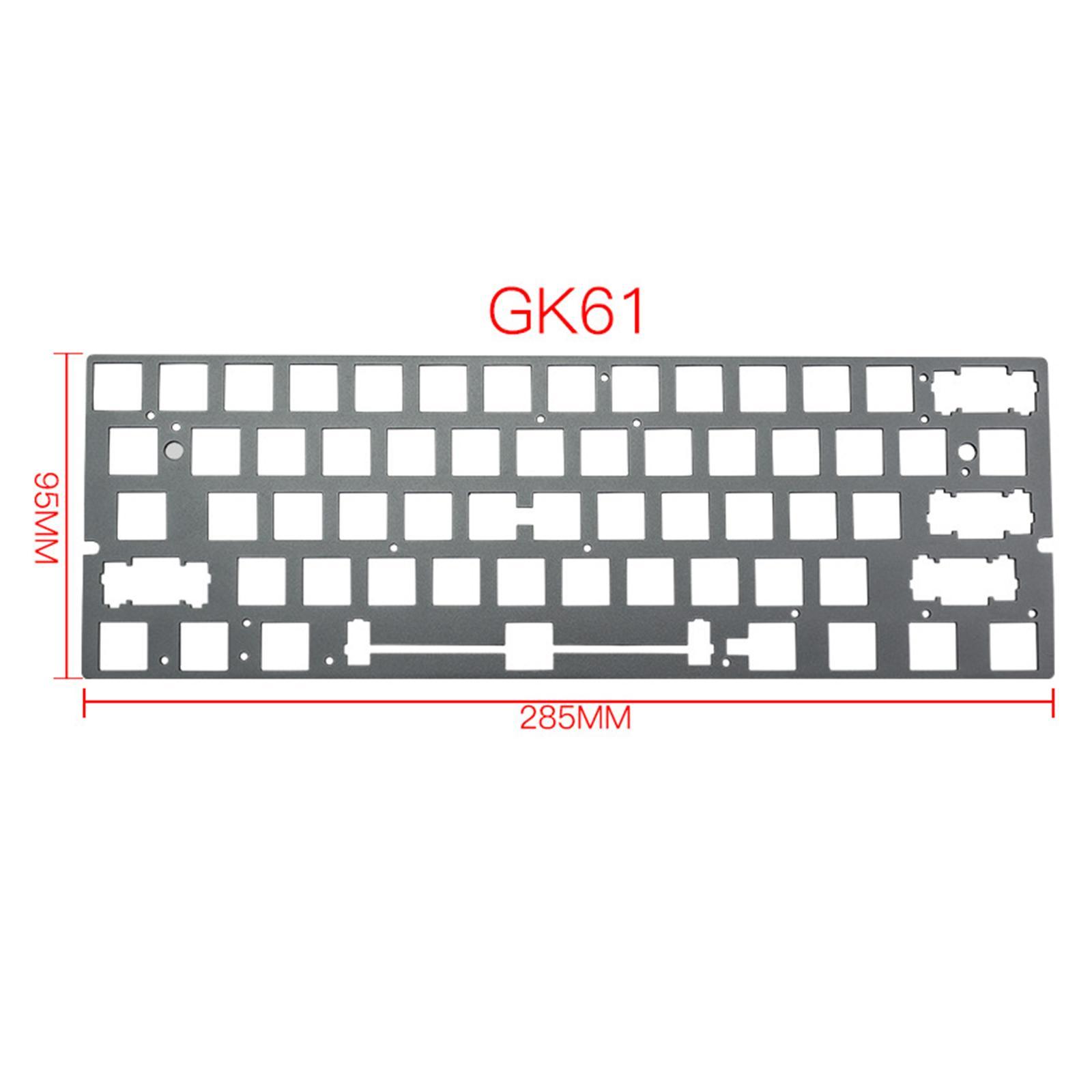 Positioning Board Plate /GK64 60% Mechanical Keyboard DIY 61 Layout