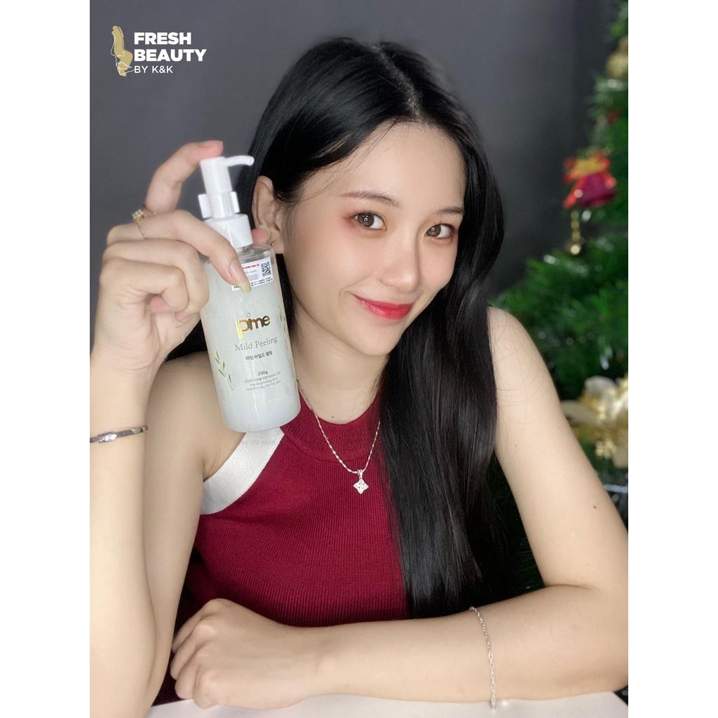 Gel tẩy tế da chết Pime Mild Peeling chứa dưỡng ẩm, sạch sâu, làm sáng, hỗ trợ giảm mụn 200g