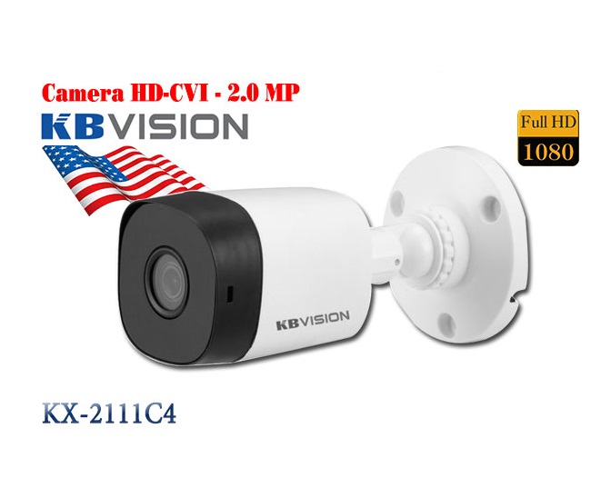 Camera KBVISION KX-2011C4 2.0 Megapixel - Hàng nhập khẩu