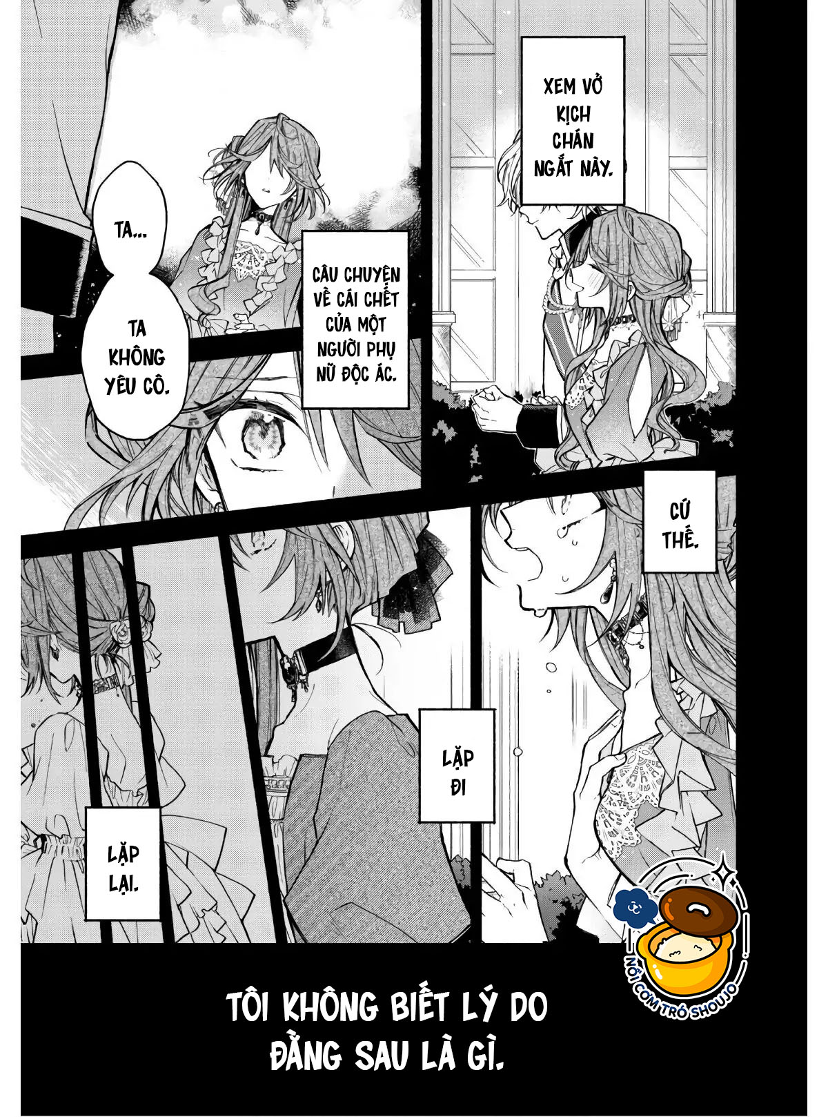 vì đã trở về thân phận ác nữ nên tôi nghĩ mình sẽ chạy trốn khỏi hoàng tử CHƯƠNG 1.1 4