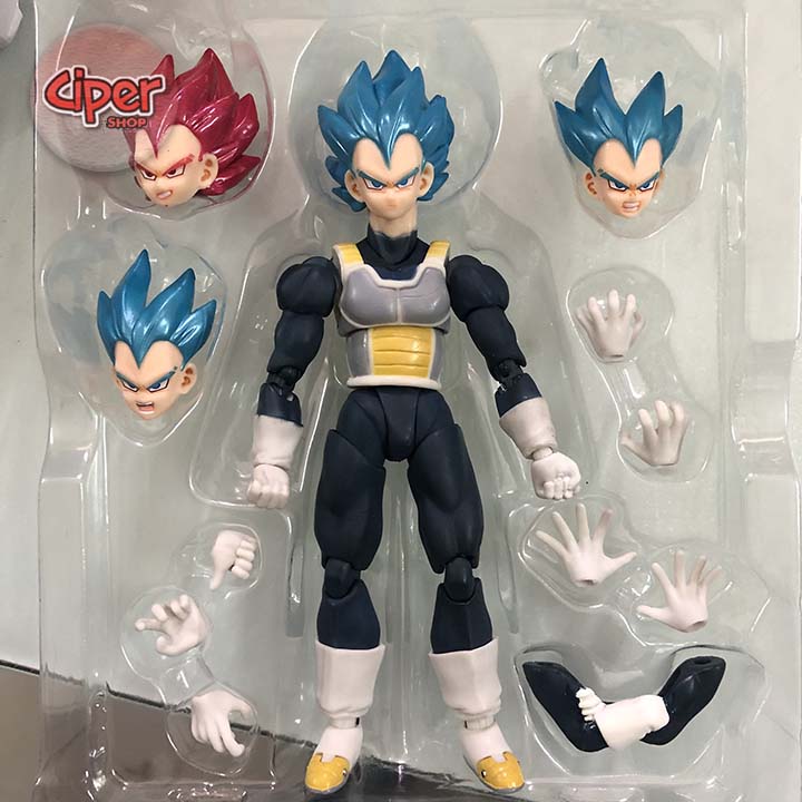 Mô hình Vegeta Blue Khớp - Mô hình Dragon Ball - Figure Action Vegeta SHF