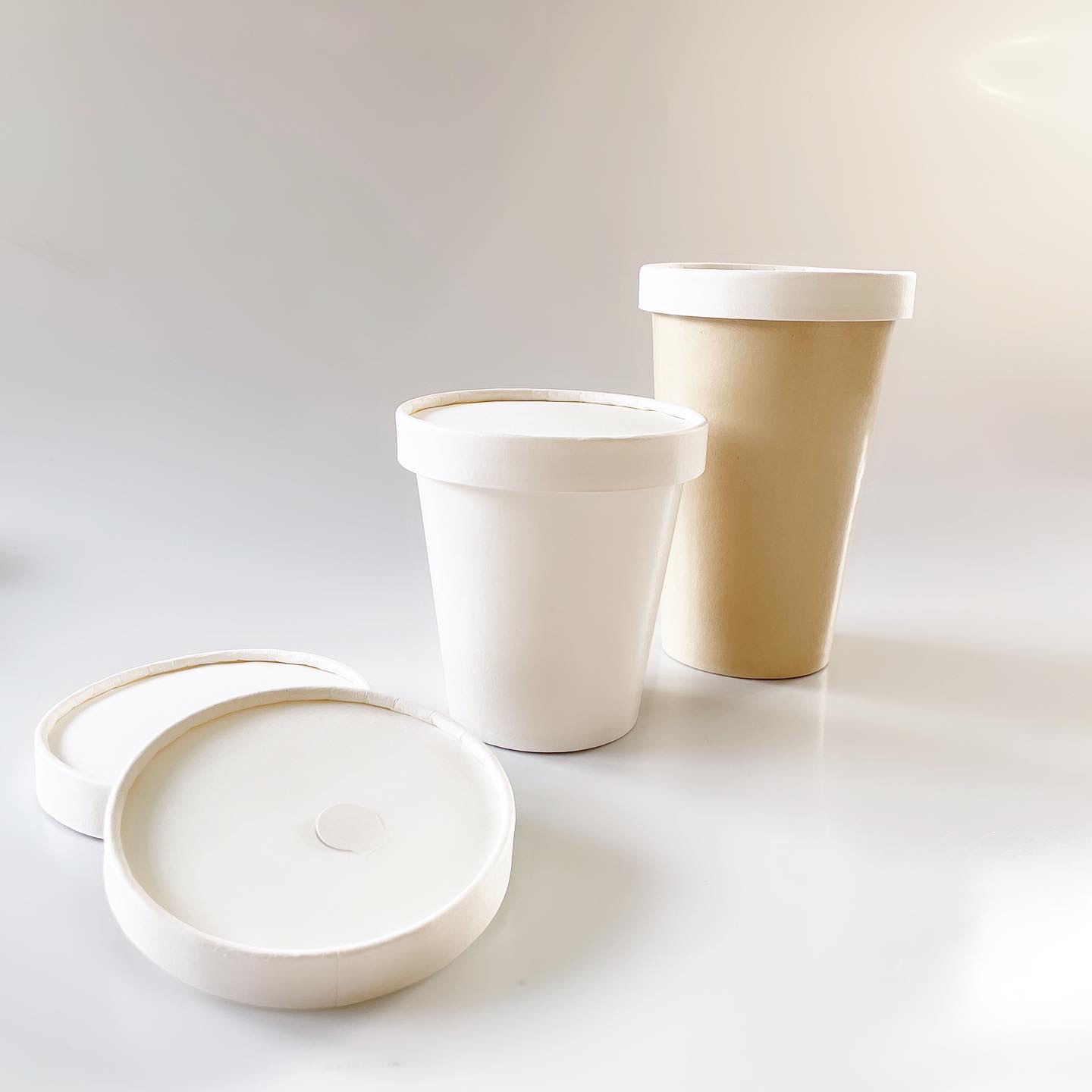Nắp giấy - Lốc 25 nắp trơn