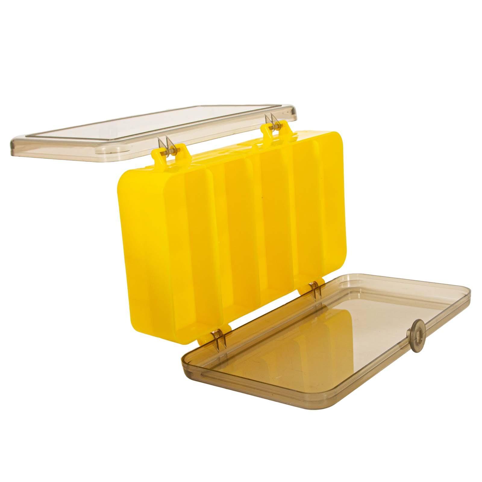 Fishing Tackle Box Double Sided Trays Container Equipment Accessories Tool