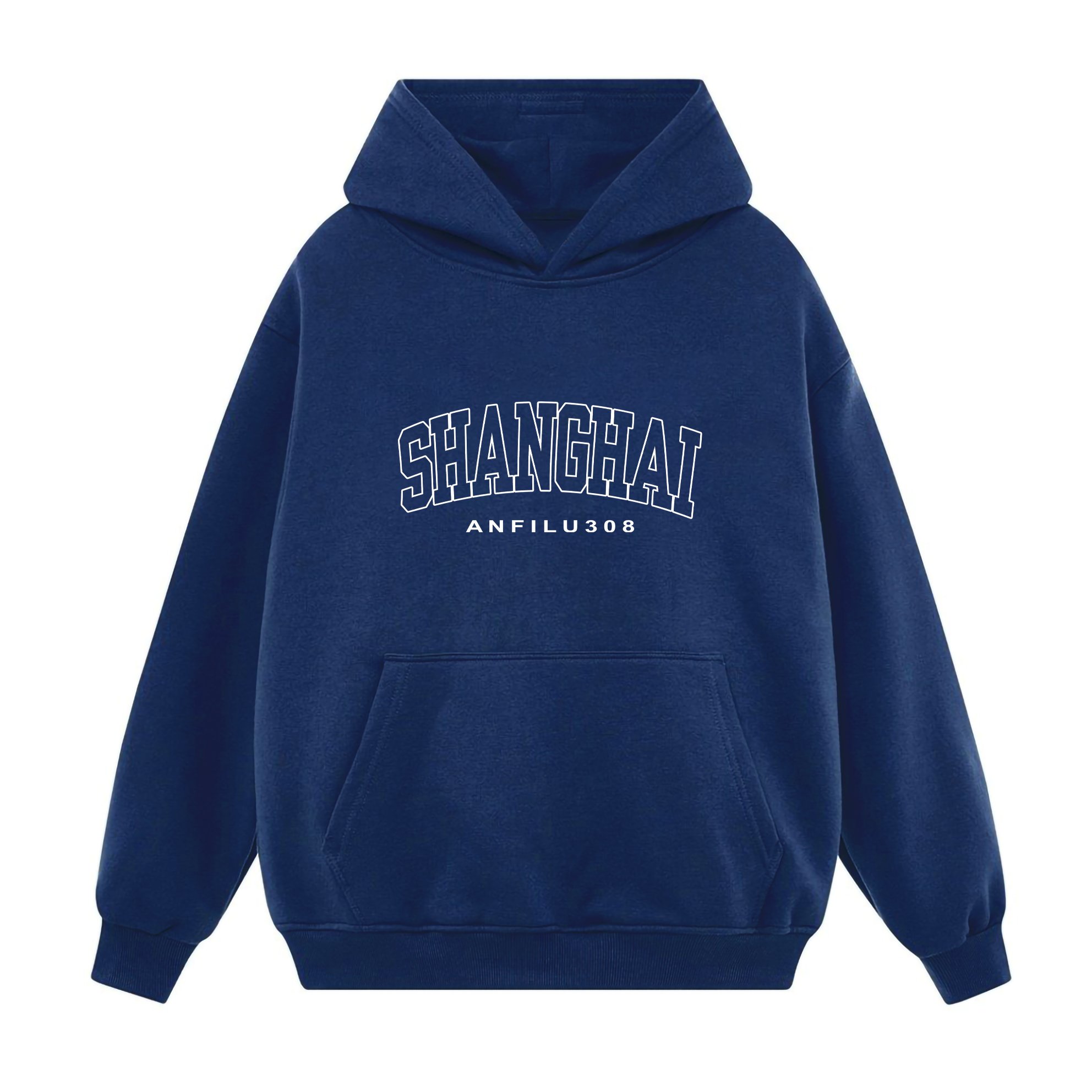 Áo khoác nỉ hoodie SAM CLO nam nữ có mũ dây rút tay dài thu đông freesize dáng Unisex CHUI SHANGHAI