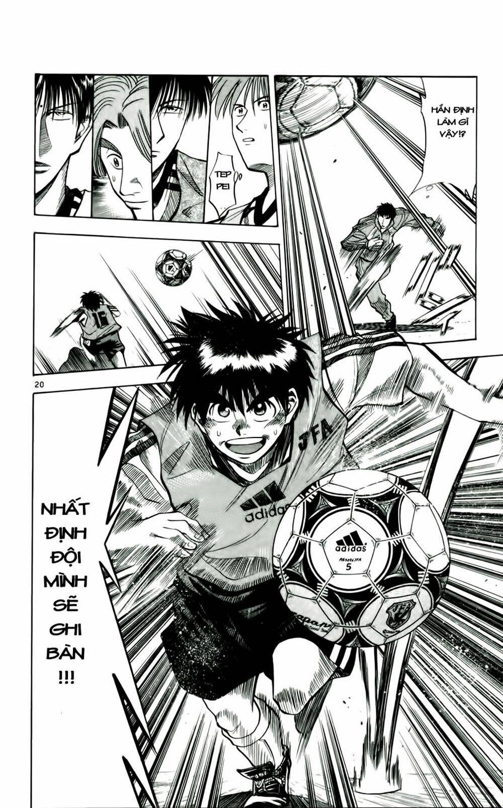 vũ điệu trên sân cỏ - fantasista chapter 36 25